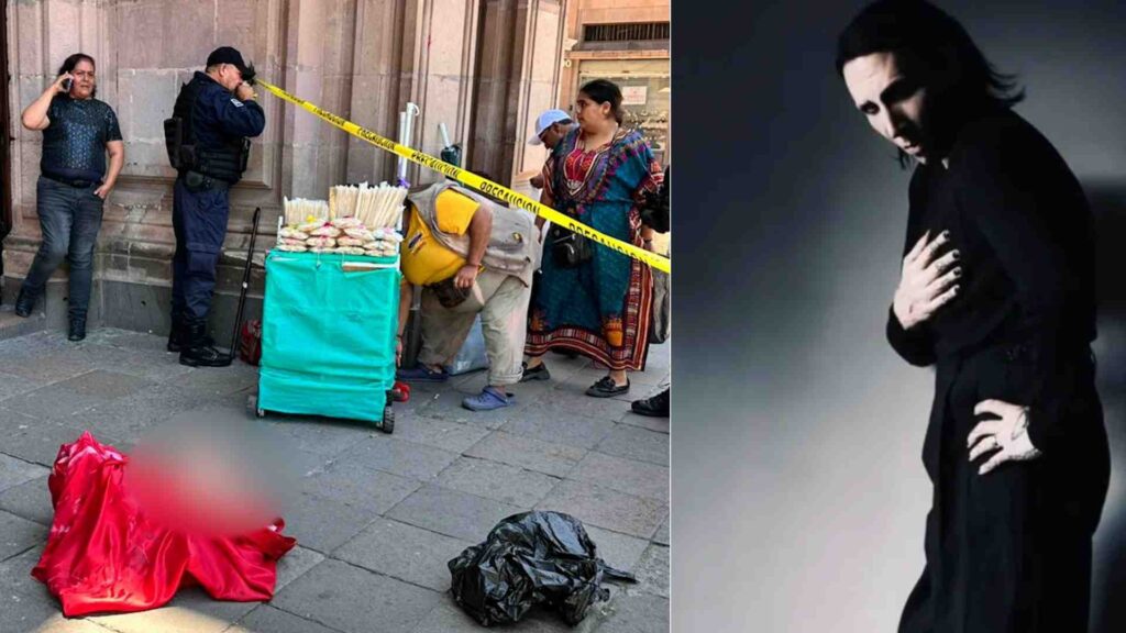 Dejan Cabeza de Vaca en Catedral de San Luis Potosí Previo al Concierto de Marilyn Manson