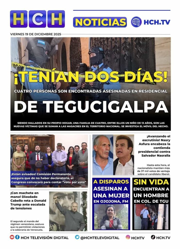 Portada HCH 19 de diciembre 2025