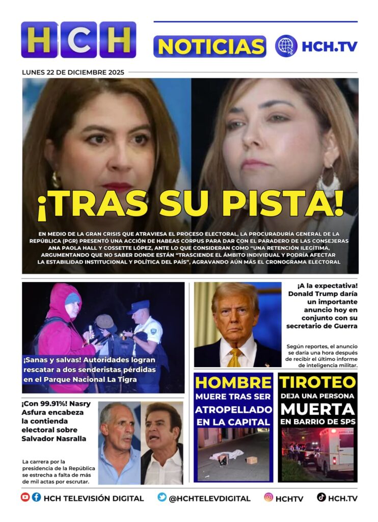 Portada HCH 22 de diciembre del 2025