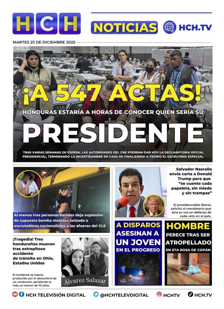 Portada HCH 23 de diciembre del 2025