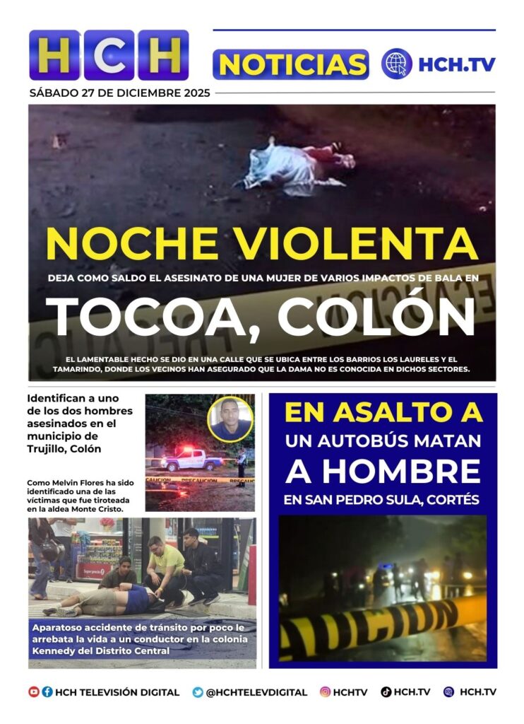 Portada HCH 27 de diciembre 2025