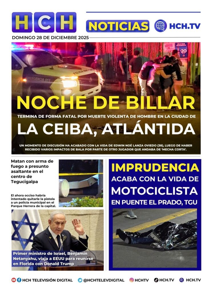 Portada HCH domingo 28 de diciembre 2025