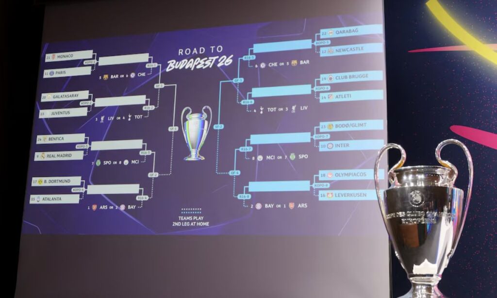Con impactantes duelos definen los playoff de la Champions