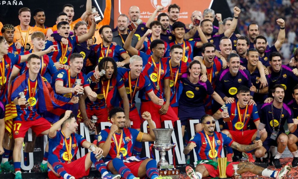 El Barça derrota al Real Madrid es nuevo campeón de la Supercopa 2026