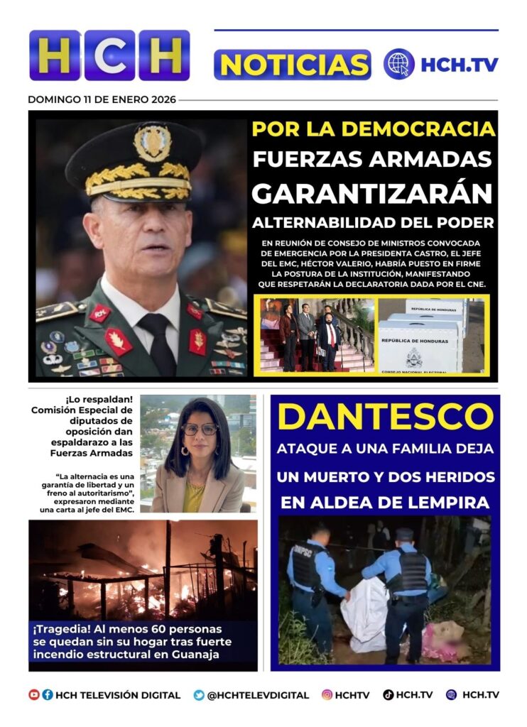 Portada HCH 11 de enero del 2026