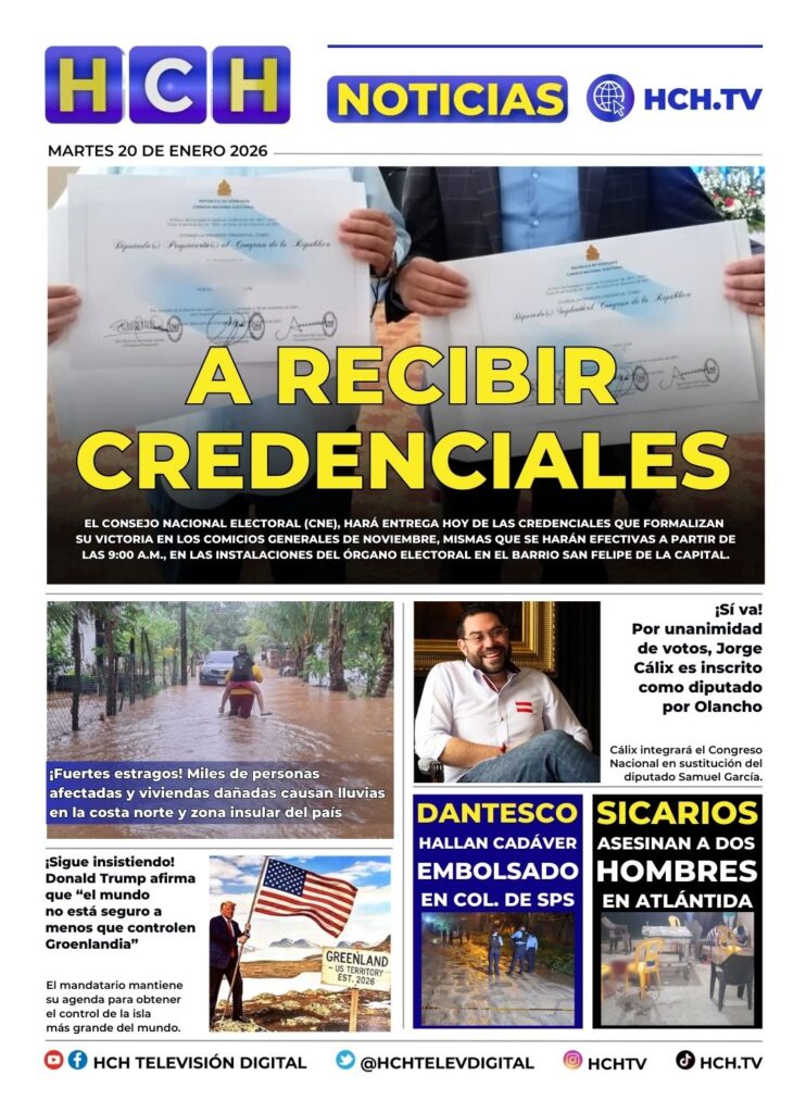 Portada HCH 20 de enero del 2026