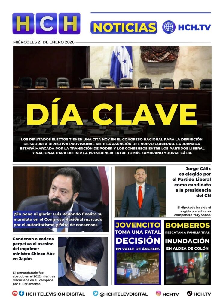 Portada HCH 21 de enero del 2026