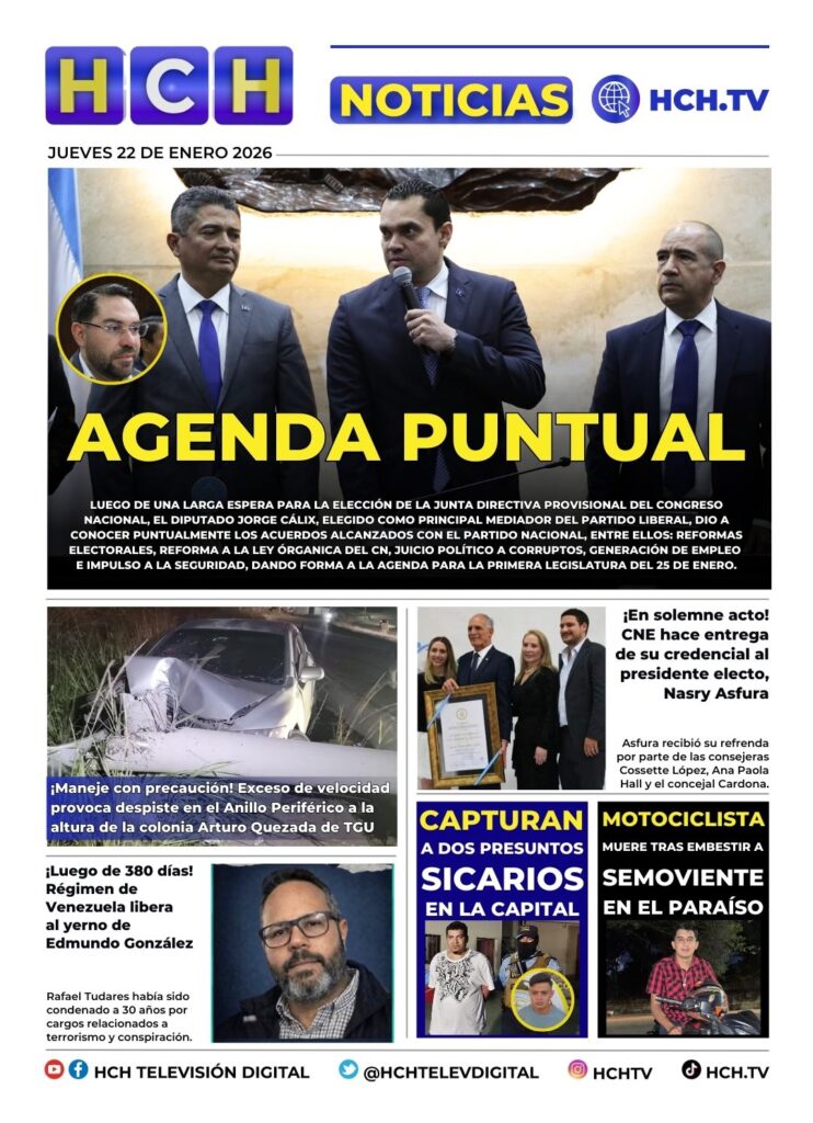 Portada HCH 22 de enero del 2026