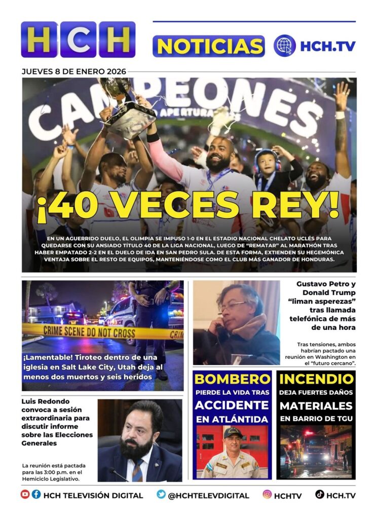 Portada HCH 8 de enero del 2026