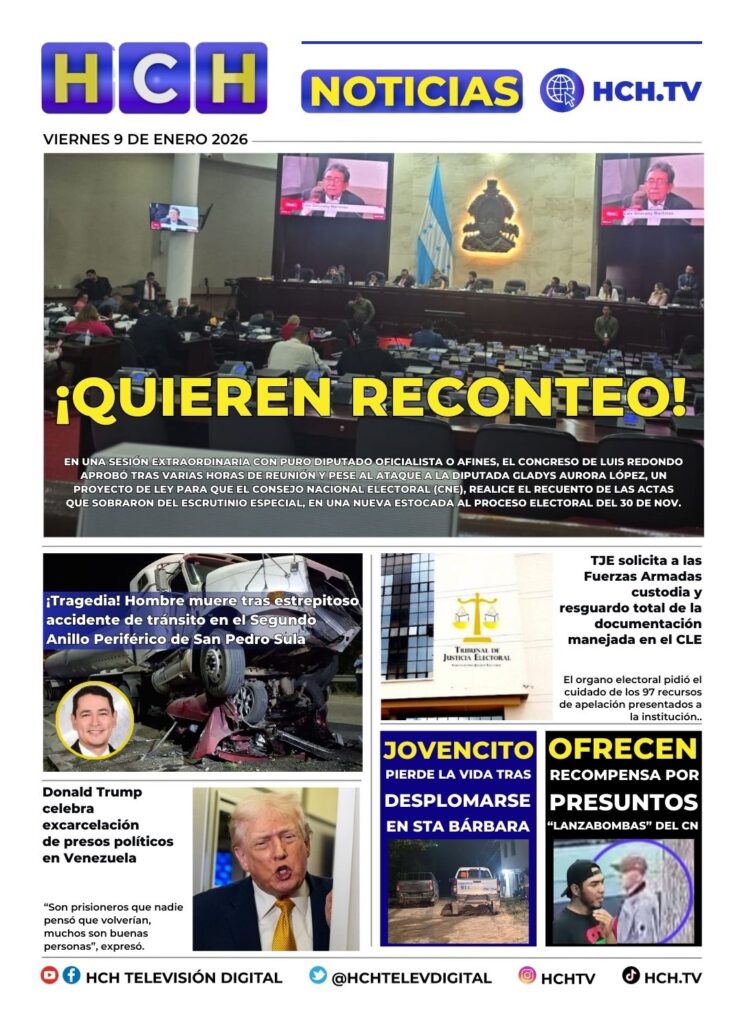Portada HCH 9 de enero del 2026