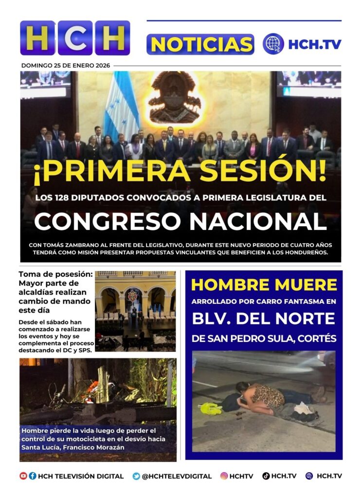 Portada HCH domingo 25 de enero 2026