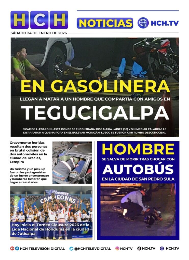 Portada HCH sábado 24 de enero 2026