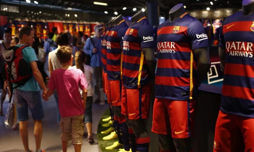 Con 227 millones, el Barça es el equipo con mejores ventas