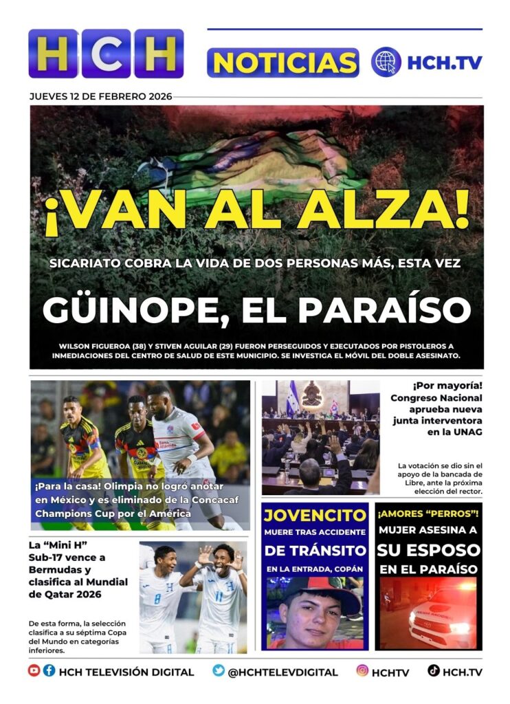 Portada HCH 12 de febrero del 2026