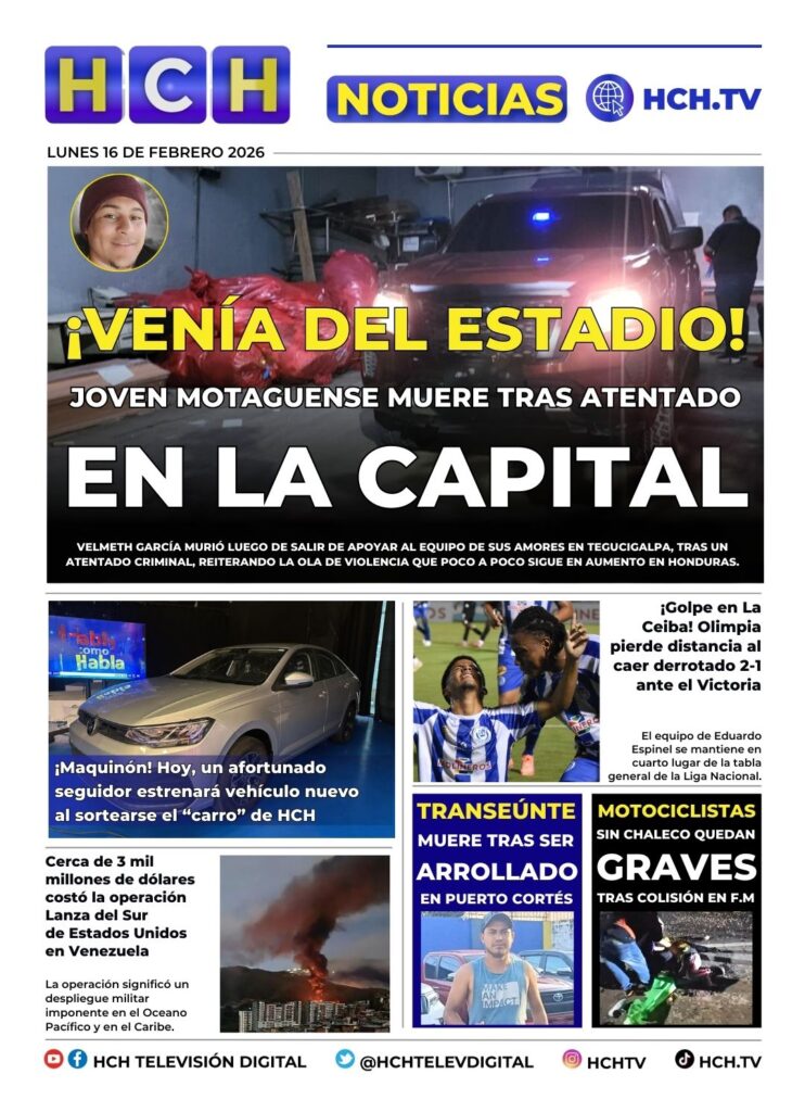 Portada HCH 16 de febrero del 2026