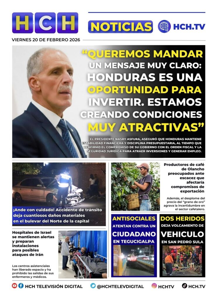 Portada HCH 20 de febrero del 2026