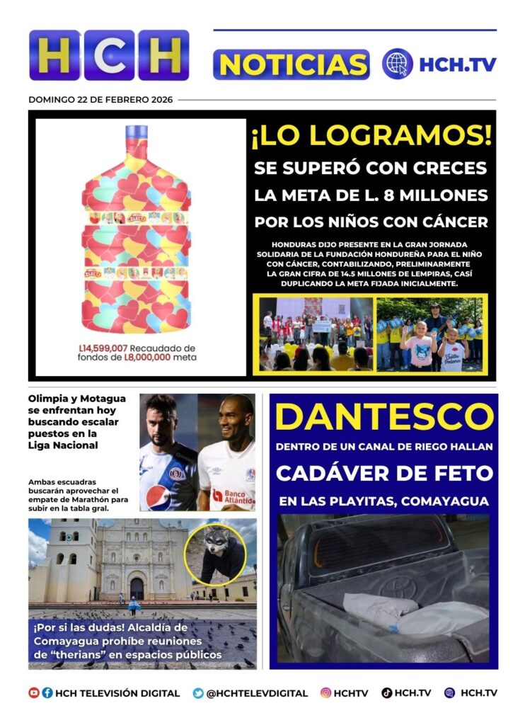 Portada HCH 22 de febrero del 2026