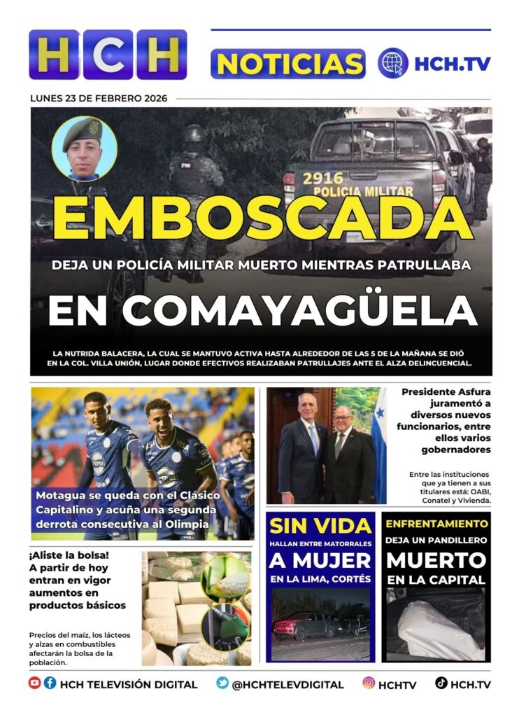 Portada HCH 23 de febrero del 2026