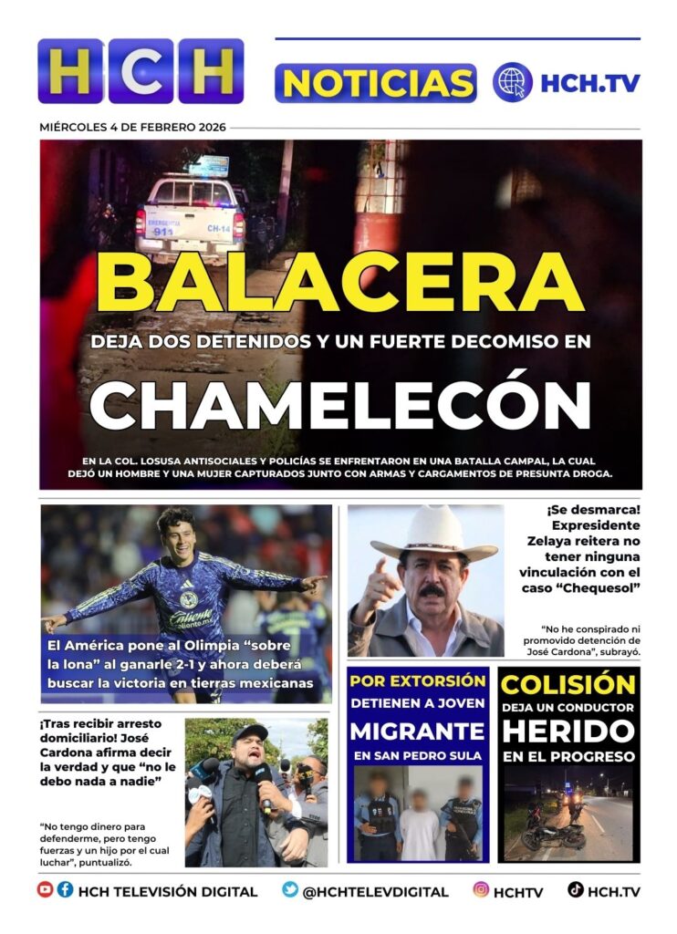 Portada HCH 4 de febrero del 2026