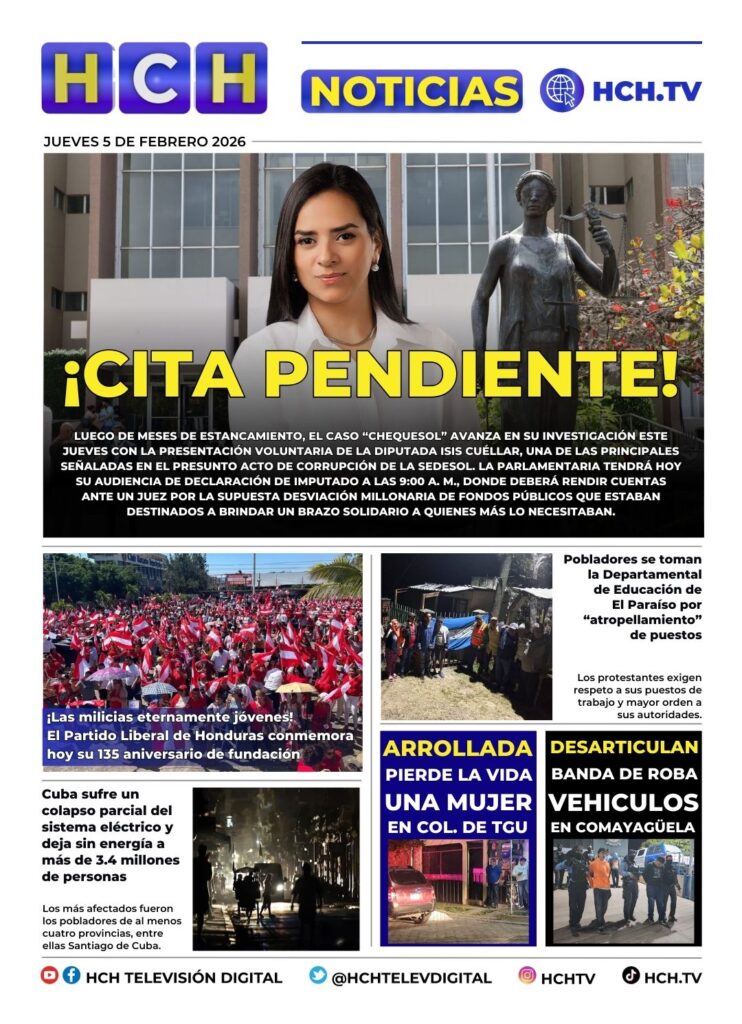 Portada HCH 5 de febrero del 2026