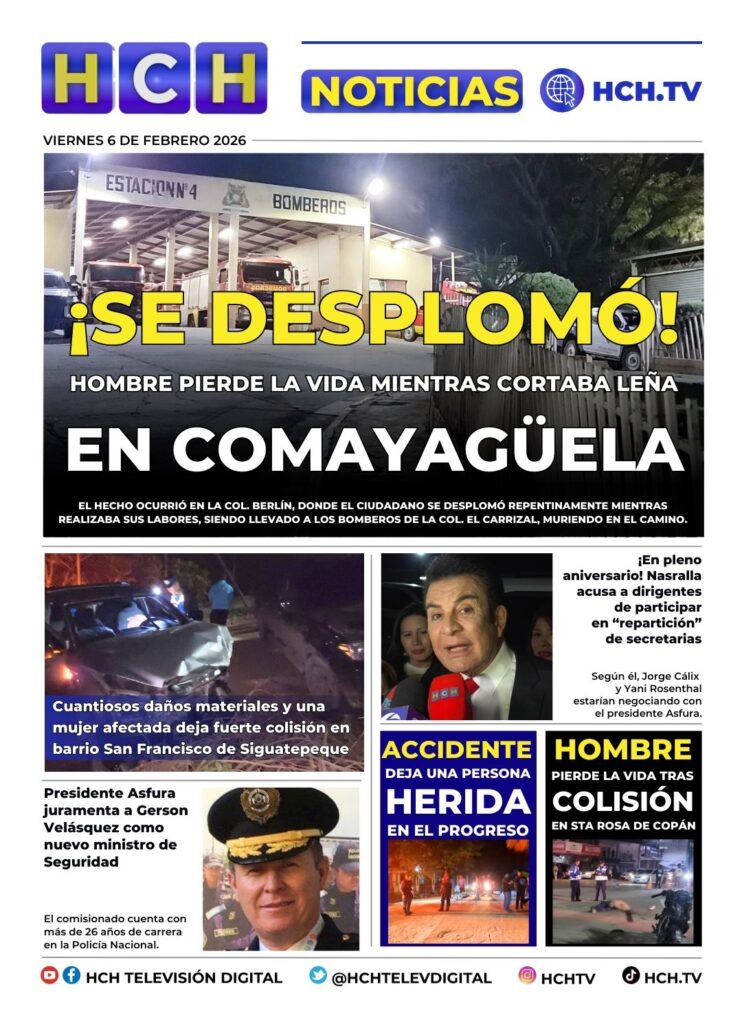 Portada HCH 6 de febrero del 2026