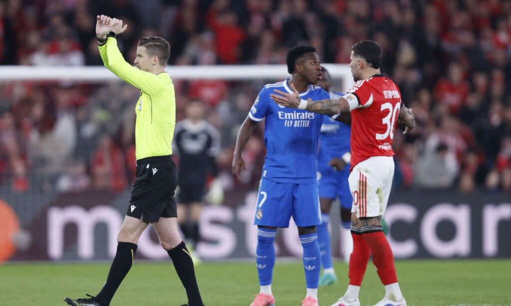 UEFA investiga los presuntos insultos racistas a Vinicius
