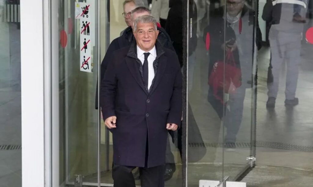 Inadmiten denuncia contra Laporta por lavado de activos