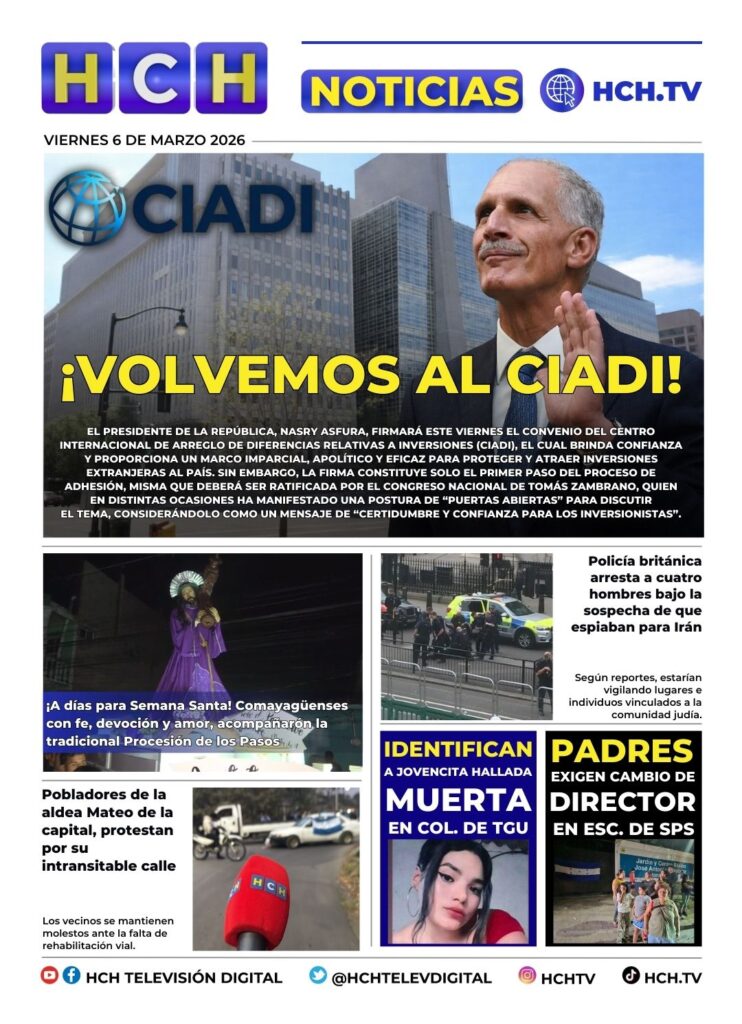 Portada HCH 6 de marzo del 2026