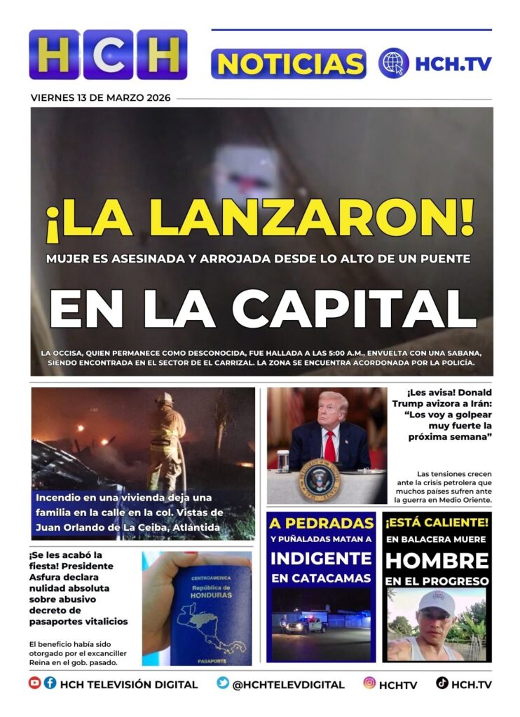 Portada HCH 13 de marzo del 2026