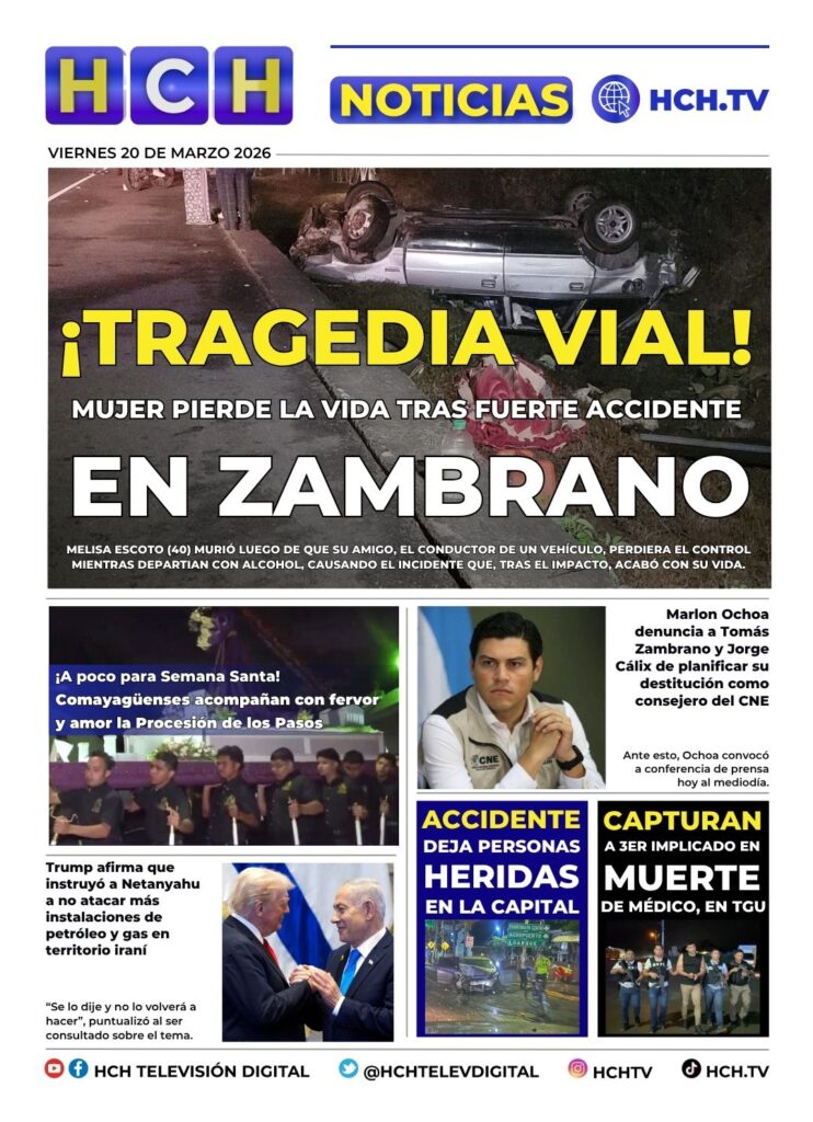 Portada HCH 20 de marzo del 2026
