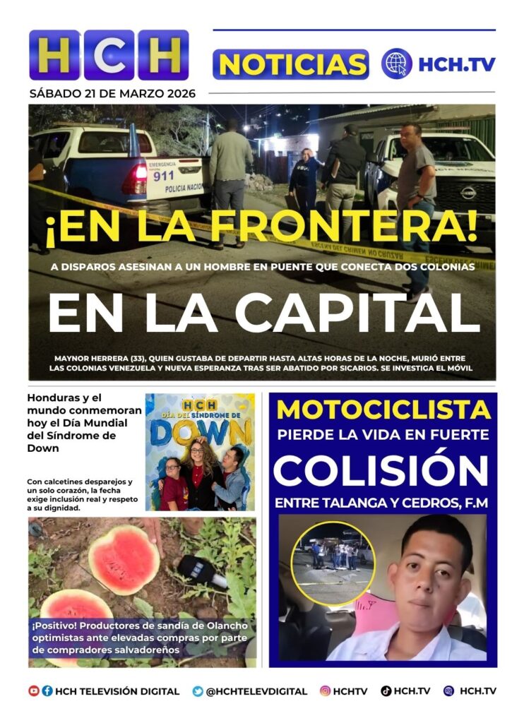 Portada HCH 21 de marzo del 2026