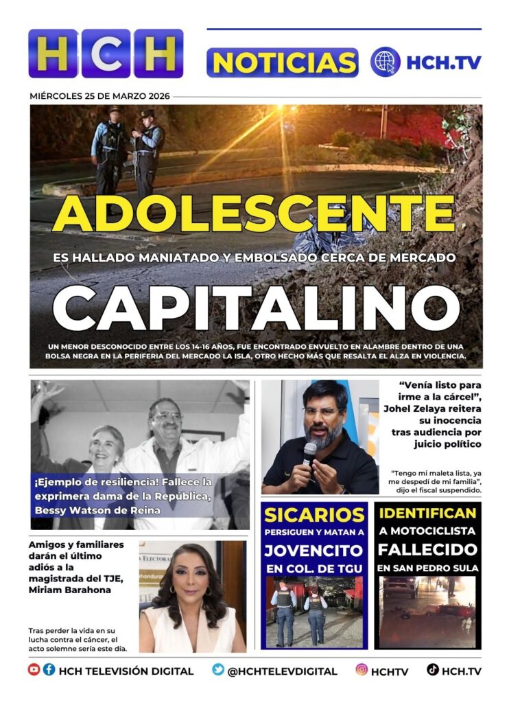 Portada HCH 25 de marzo del 2026