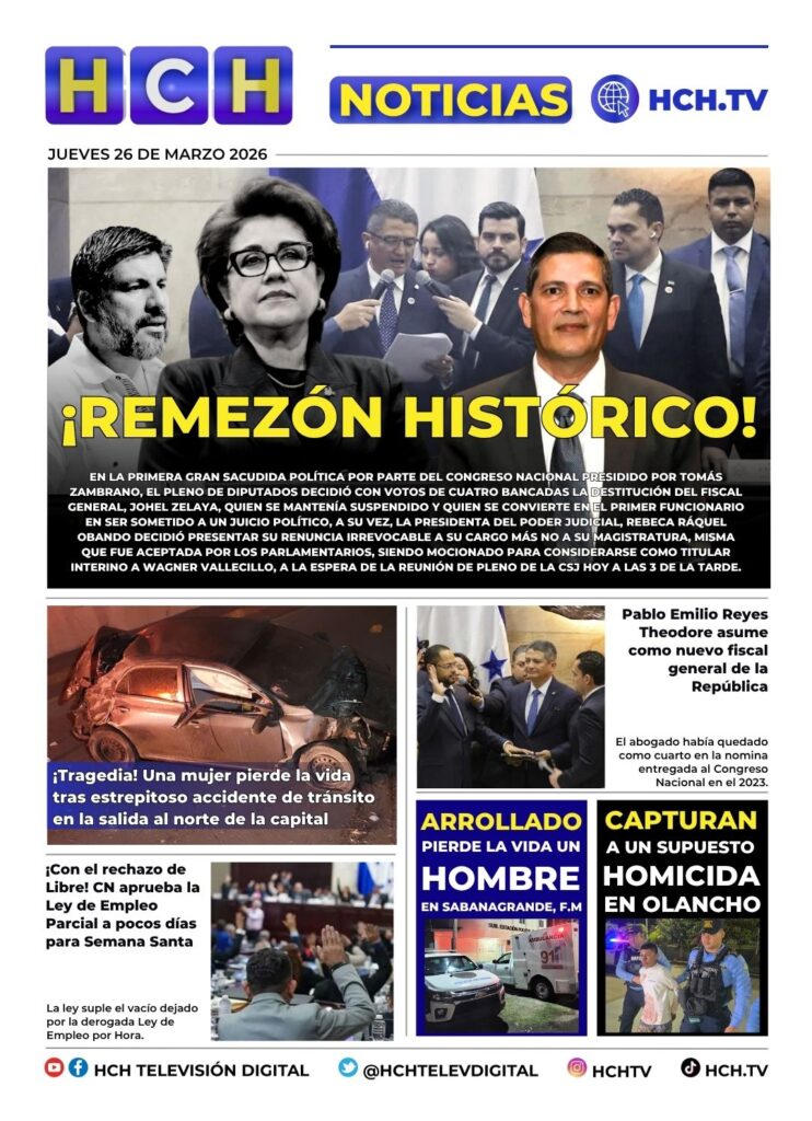Portada HCH 26 de marzo 2026