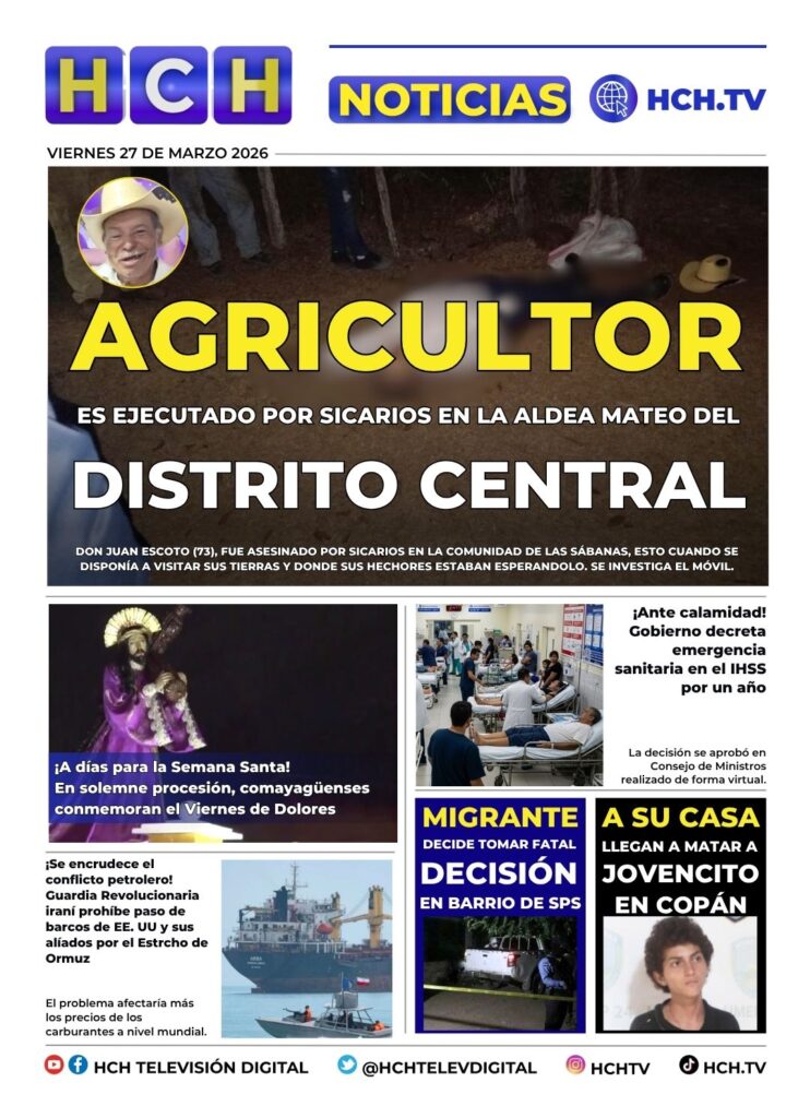 Portada HCH 27 de marzo del 2026