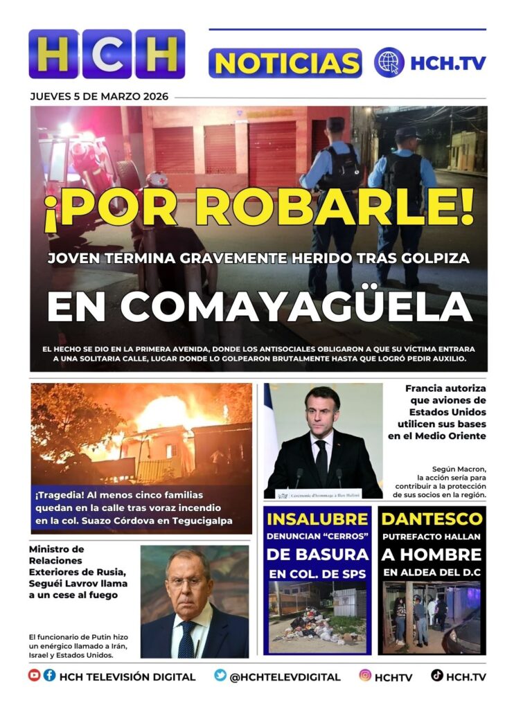 Portada HCH 5 de marzo del 2026