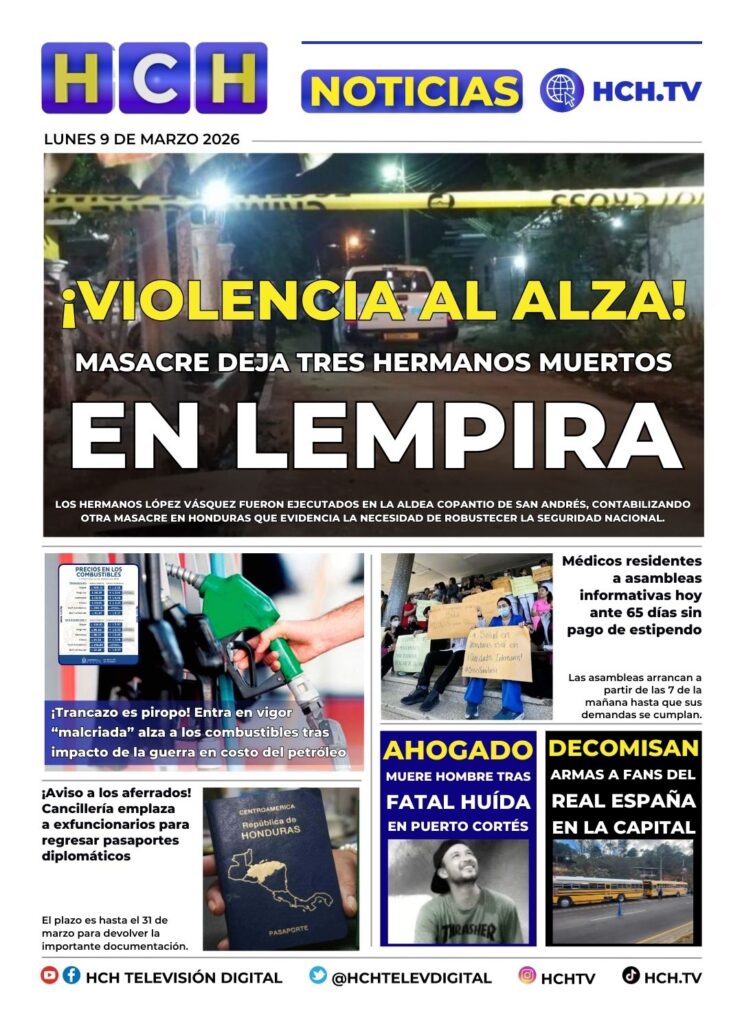 Portada HCH 9 de marzo del 2026