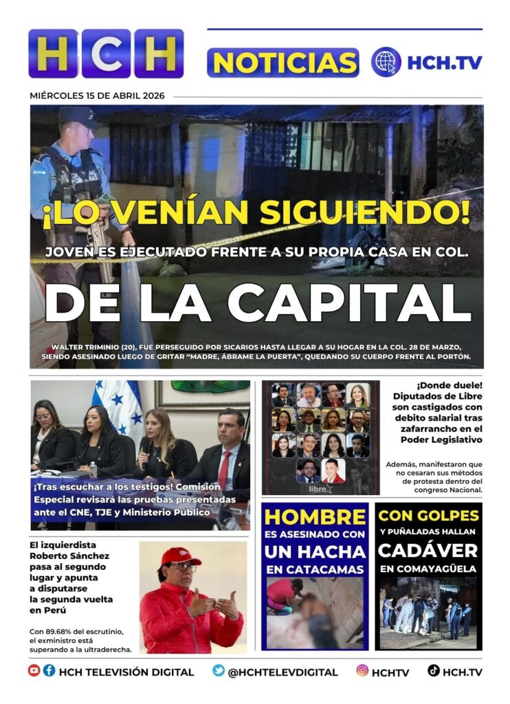 Portada HCH 15 de abril del 2026