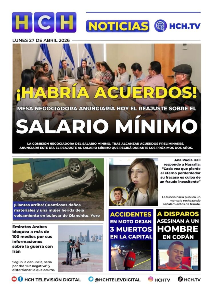 Portada HCH 27 de abril del 2026