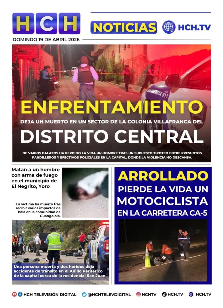 Portada HCH domingo 19 de abril 2026