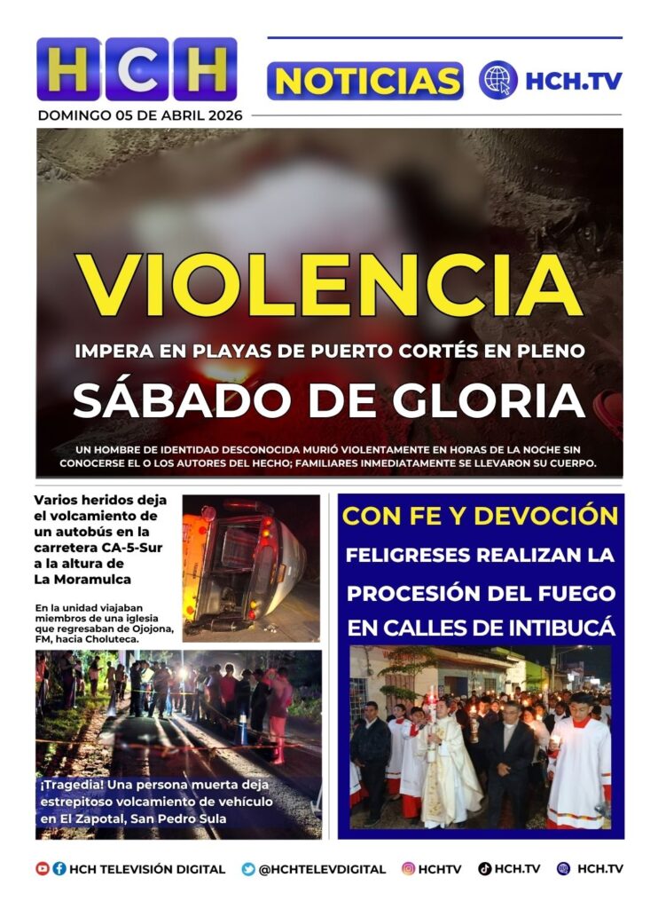Portada HCH domingo 5 de abril 2026