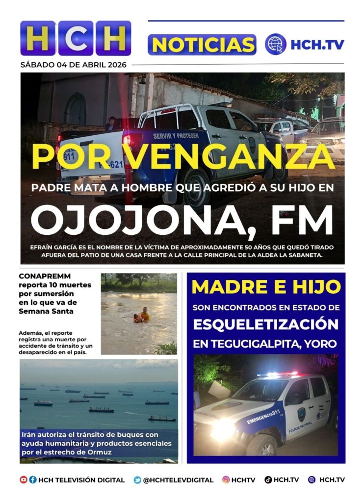Portada HCH sábado 4 de abril 2026