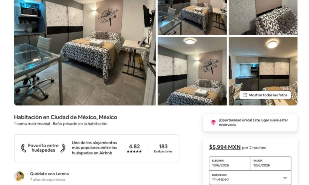 Aumenta el precio de hospedaje en México