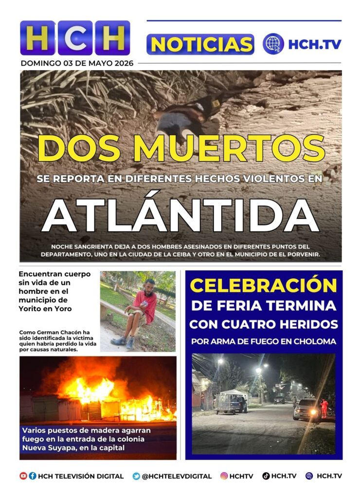 Portada HCH domingo 3 de mayo 2026