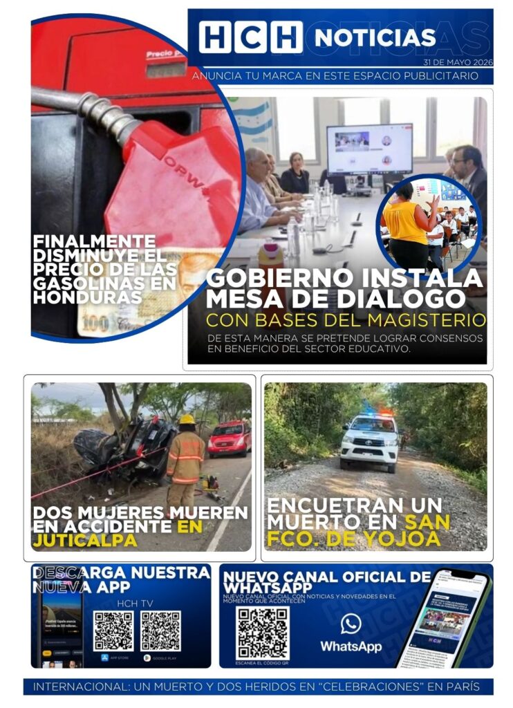 Portada HCH domingo 31 de mayo 2026