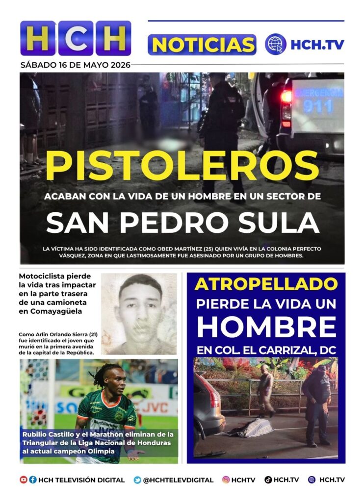 Portada HCH sábado 16 de mayo 2026