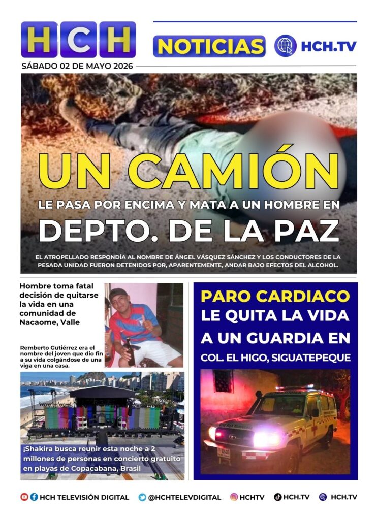 Portada HCH sábado 2 de mayo 2026