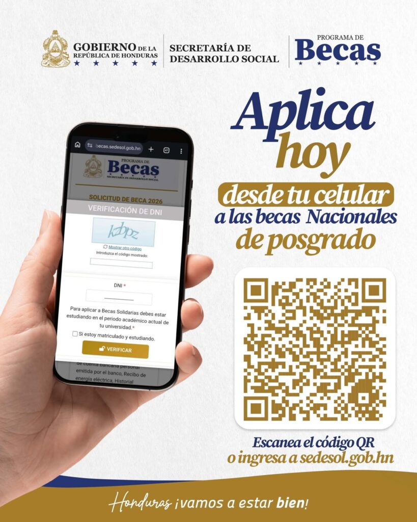 Programa de Becas Honduras 2026