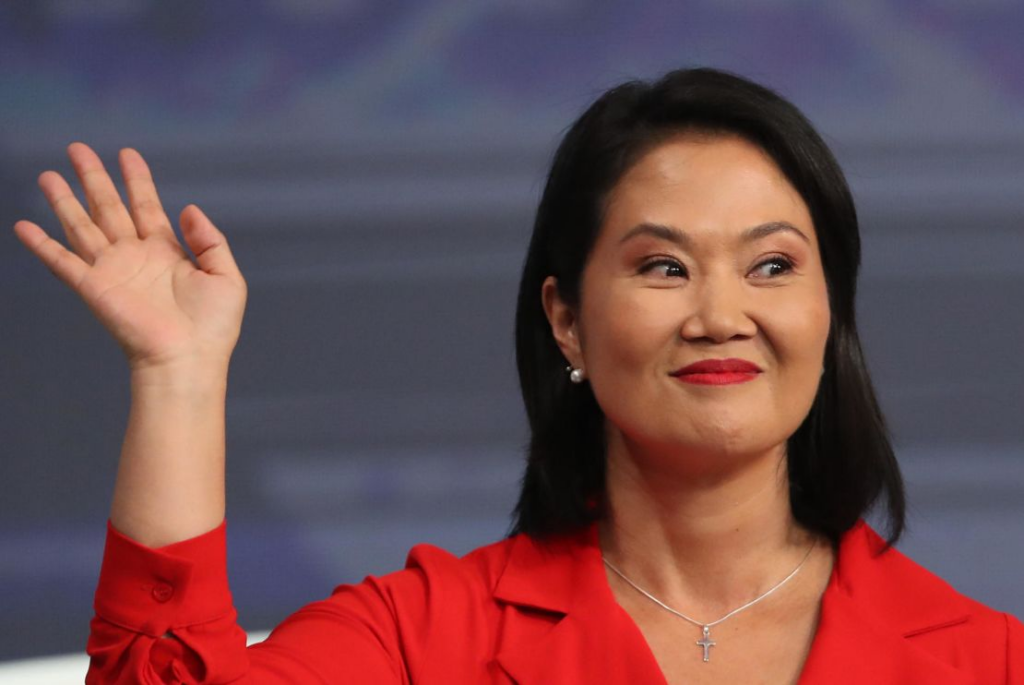 Keiko Fujimori busca llegar a la presidencia de Perú