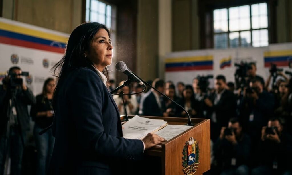Delcy Rodríguez pide a Inglaterra liberar oro venezolano