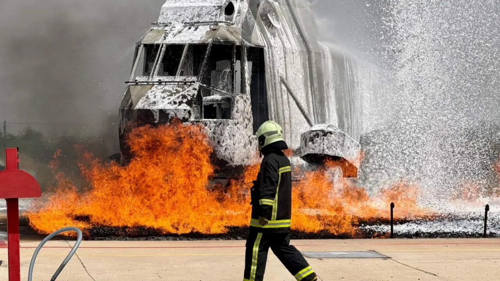 incendio en Almería